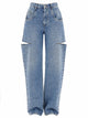Maison Margiela Jeans With Cut Out Detail