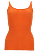 Msgm Tank Top In Viscosa
