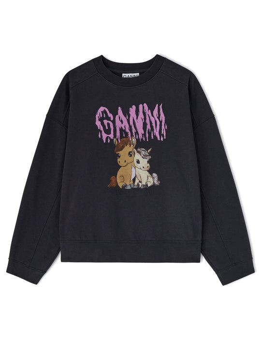 Ganni "Islands" Sweatshirt
