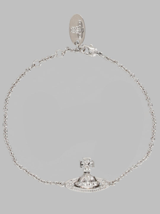 Vivienne Westwood Bracciale "Pina" Con Orb In Basso Rilievo