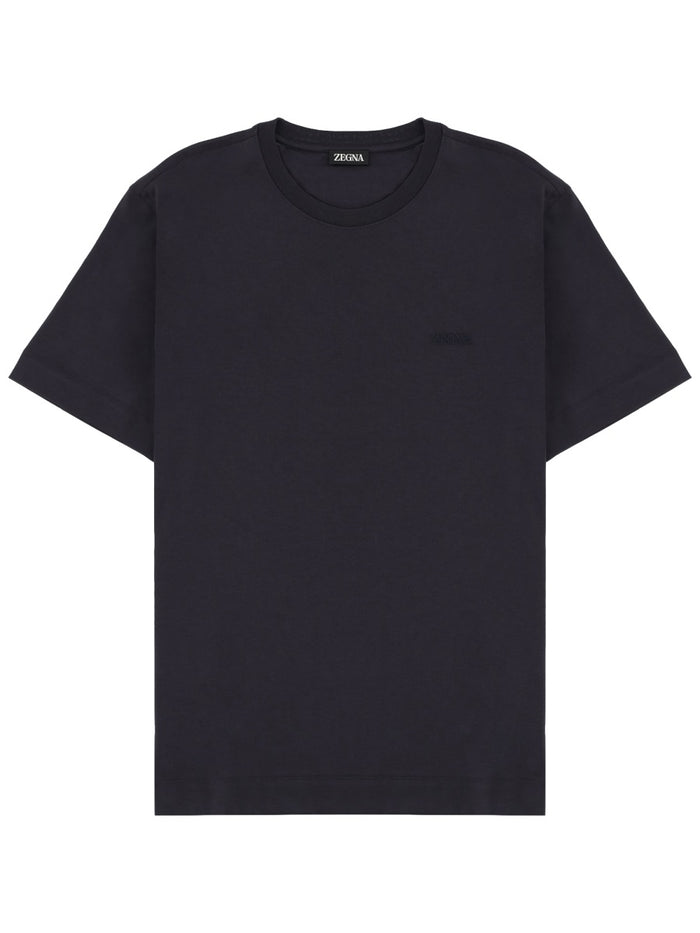 Zegna T-Shirt With Logo