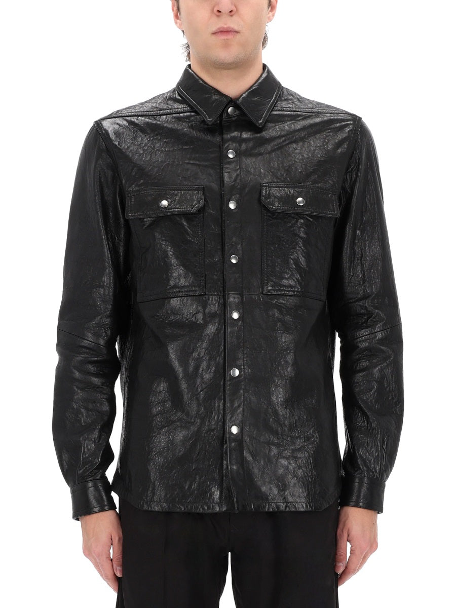 Rick Owens Leather Jacket