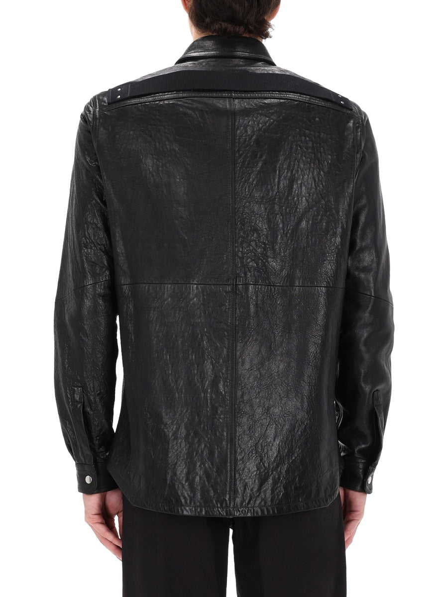 Rick Owens Leather Jacket