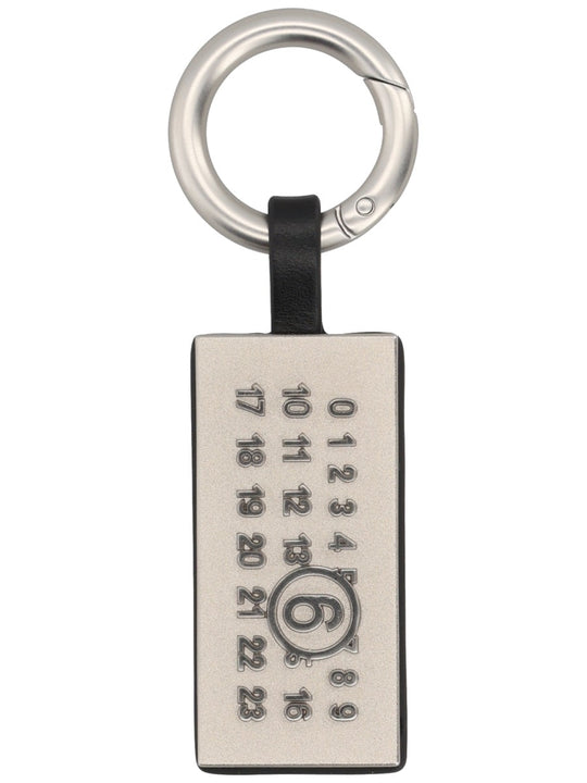Mm6 Maison Margiela Keychain With Logo