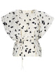 Alysi Sleeveless Top With Ribbon