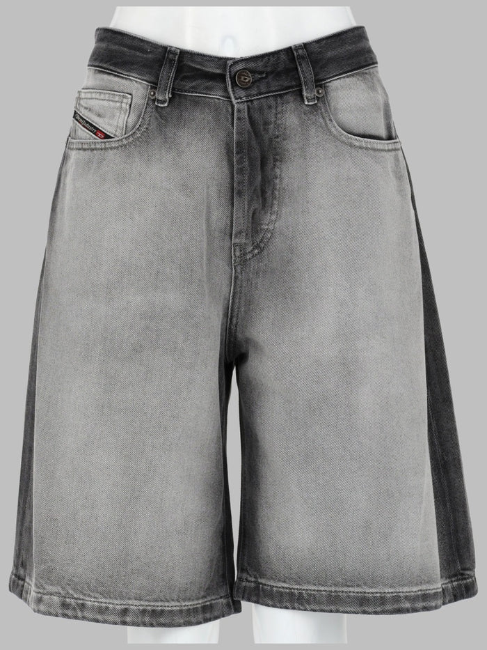 Diesel Shorts In Denim "Skeleton"