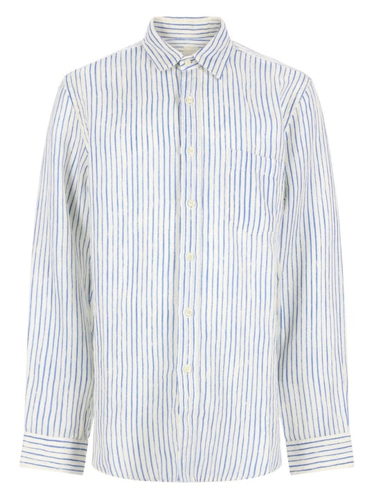 120% Lino Camicia In Lino