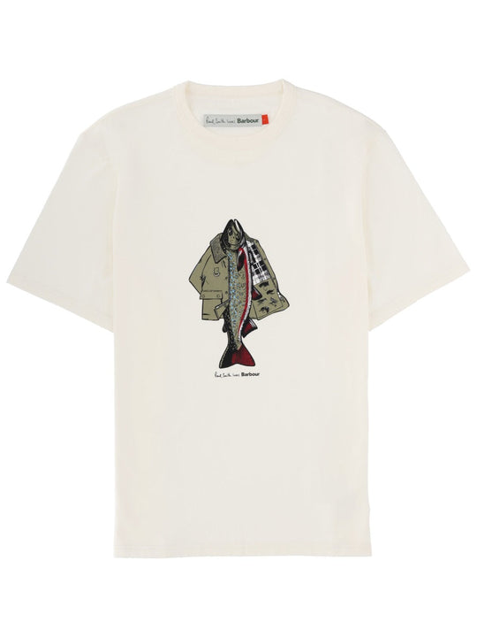 Paul Smith X Barbour Cotton T-Shirt "Paul Smith X Barbour"