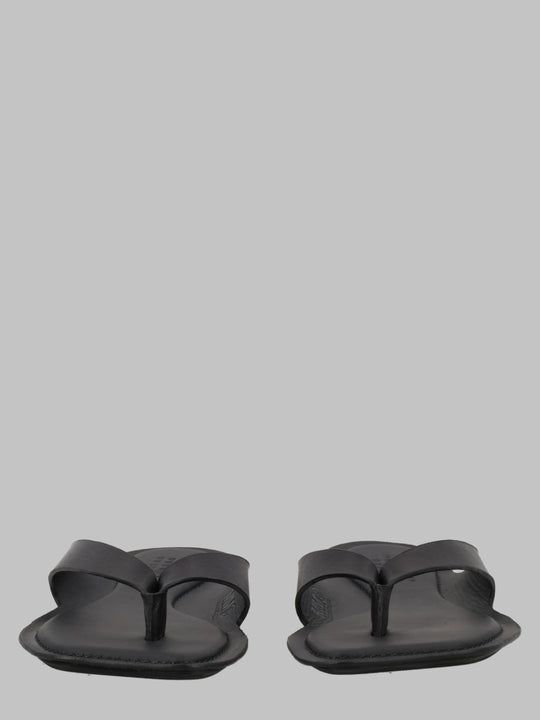Mm6 Maison Margiela Sandalo Infradito "Anatomic" In Pelle