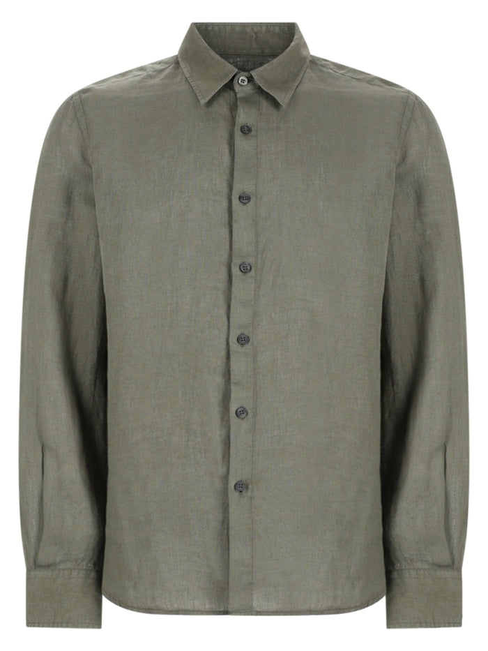 120% Lino Camicia In Lino
