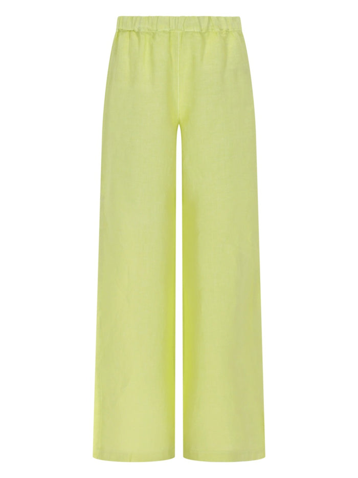 120% Lino Pantalone In Lino