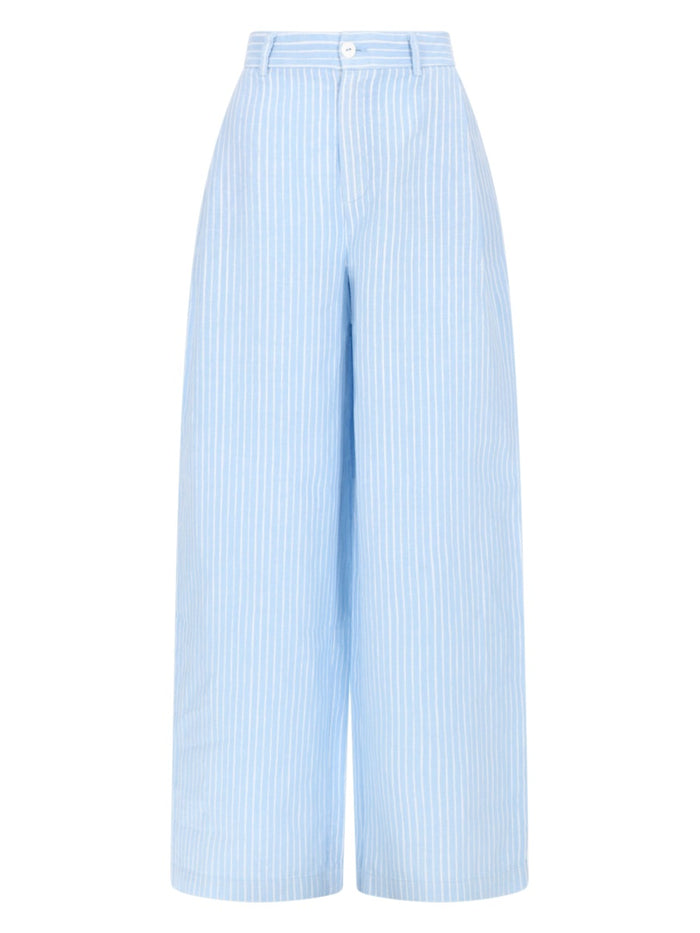 120% Lino Pantalone In Lino