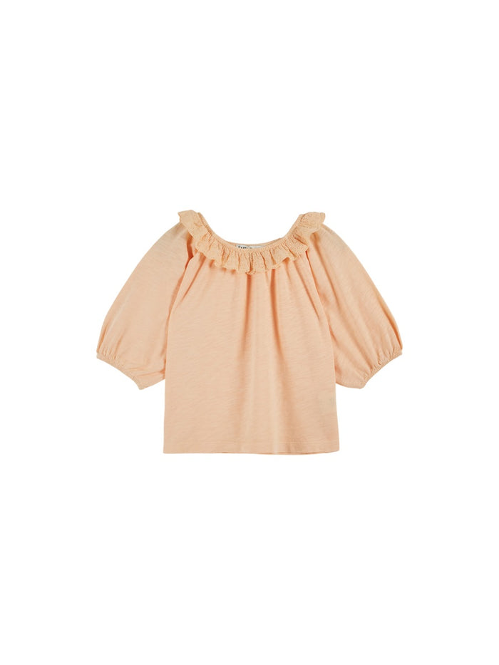 Emile & Ida T-Shirt Jersey Flamme Brode