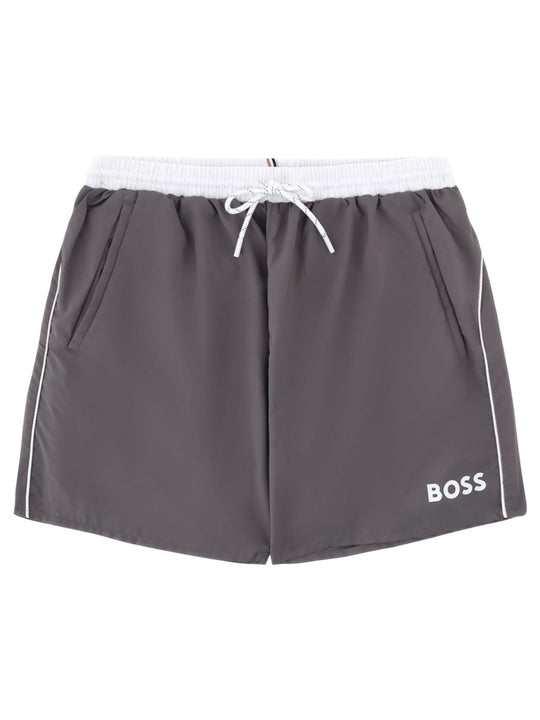 Boss Swimsuit With Logo