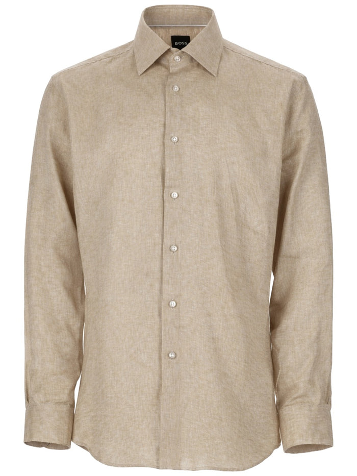 Boss Camicia In Lino
