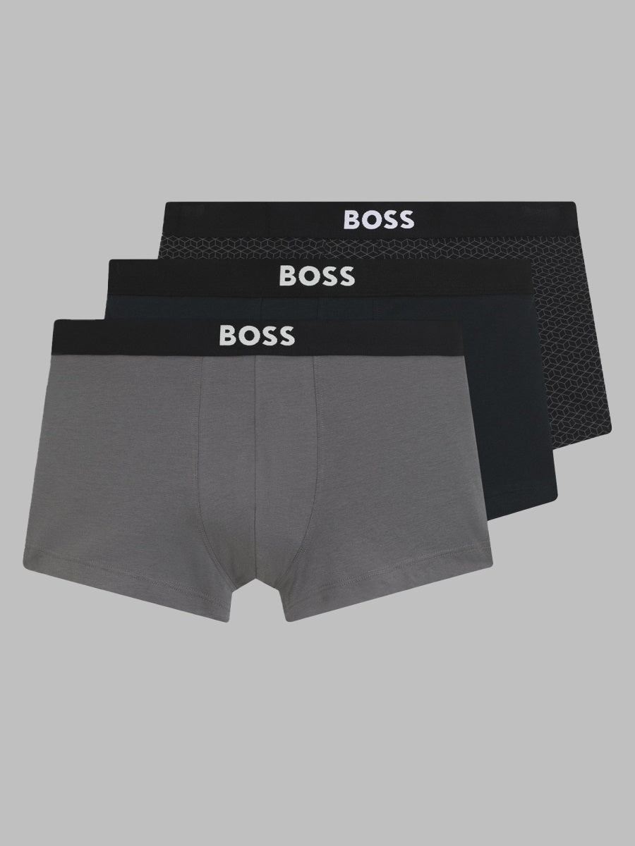 Boss 3-Pack Boxer Con Logo