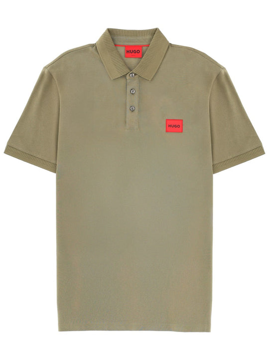 Hugo Polo With Logo Patch
