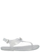 Michael Michael Kors Silver Pvc Flats