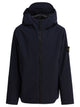 Stone Island Kids Blue Polyester Elastan Jacket