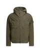 Stone Island Hooded Coat With Front Pocket