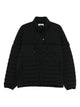 Stone Island Black High Neck Down Jacket