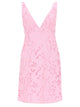 Michael By Michael Kors Miniabito In Pizzo Florale Cordonato