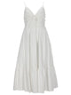 Michael By Michael Kors V-Neck Midi Dress