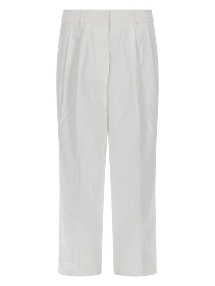 Michael By Michael Kors Pantalone Sartoriale In Lino