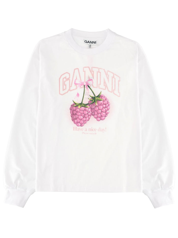 Ganni T-Shirt "Raspberry"