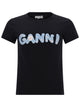 Ganni T-Shirt Con Logo