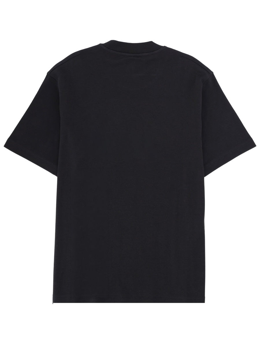 Emporio Armani T-Shirt With Icon Embroidery