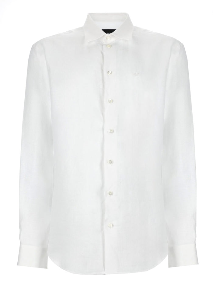 Emporio Armani Camicia Con Logo