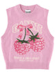Ganni Gilet "Raspberry"