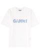 Ganni T-Shirt Con Logo
