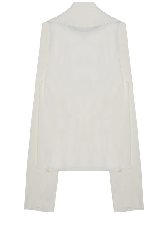 Alberta Ferretti Top In Chiffon