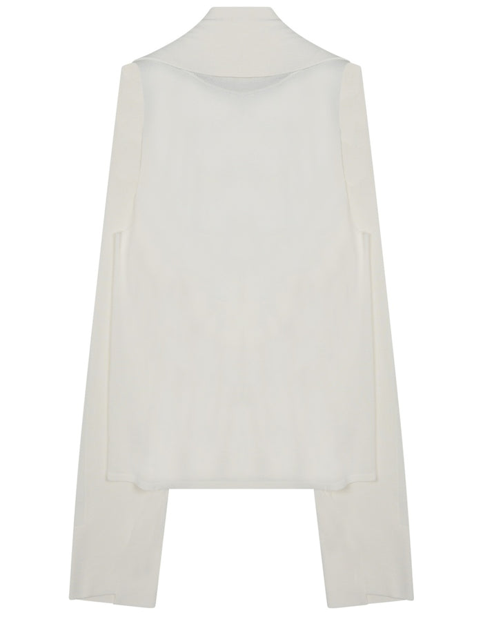 Alberta Ferretti Top In Chiffon
