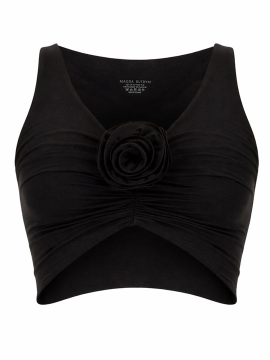 Magda Butrym Top Con Fiore