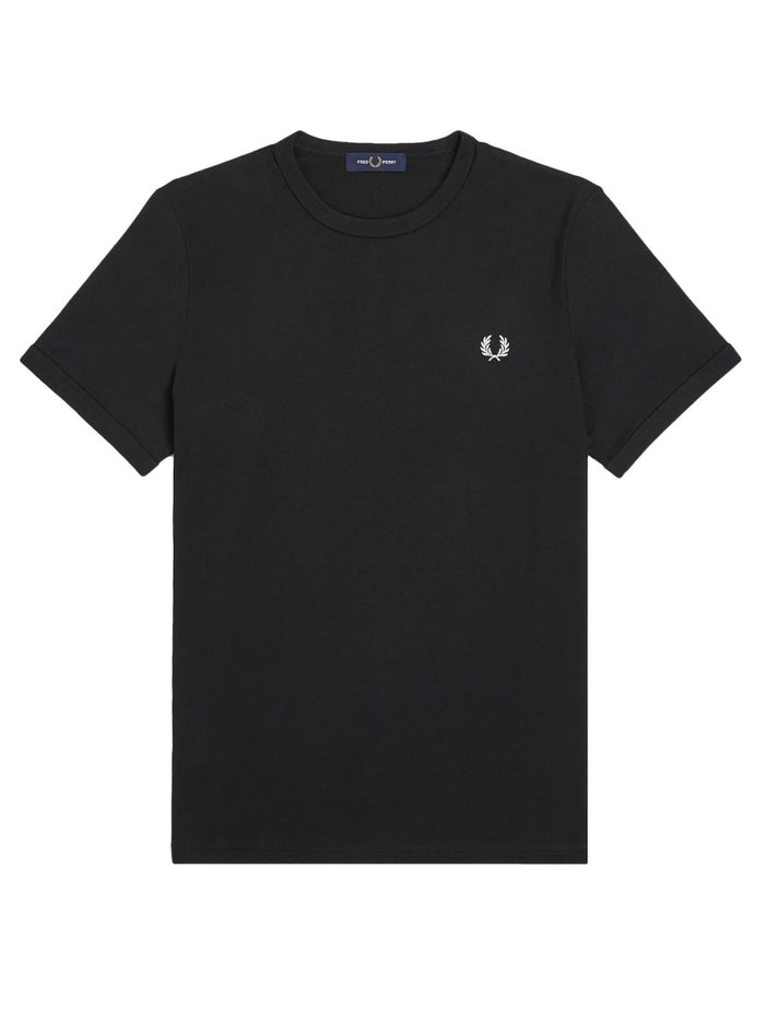 Fred Perry T-Shirt "Ringer" Con Logo