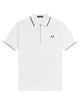 Fred Perry Polo Con Zip E Logo