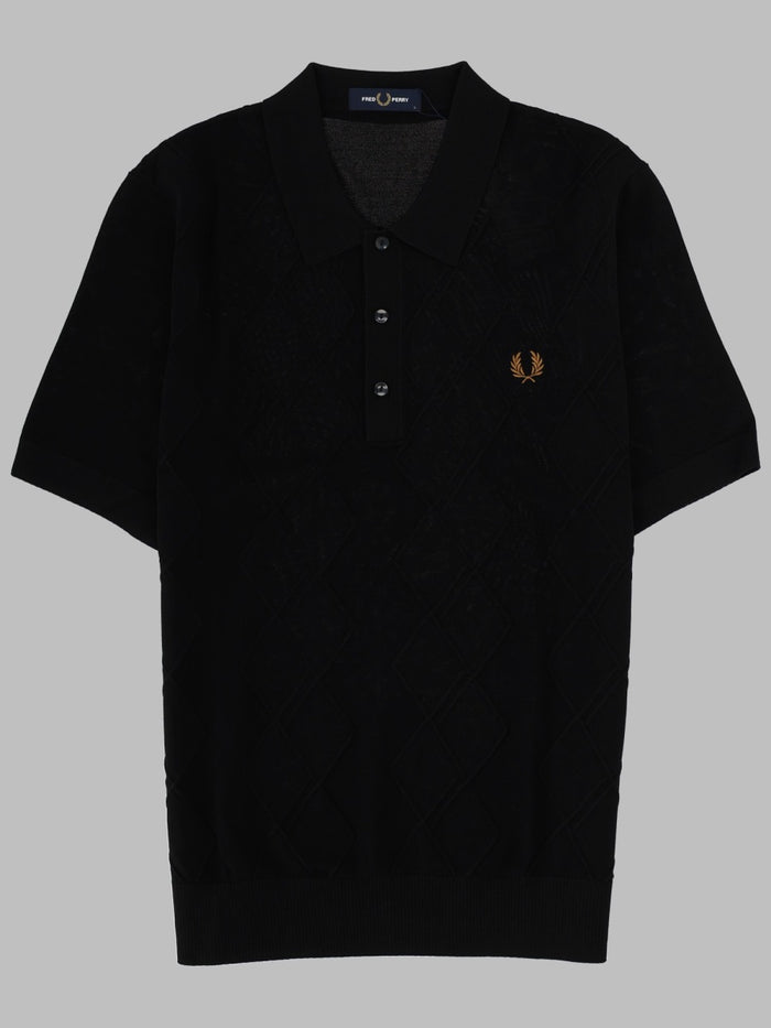 Fred Perry Polo In Maglia Con Logo