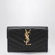 Saint Laurent Black Monogram Envelope Small Wallet
