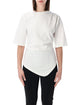Róhe Róhe Twisted Organic Cotton T-Shirt