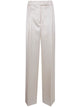 Róhe High-Waist Satin Trousers