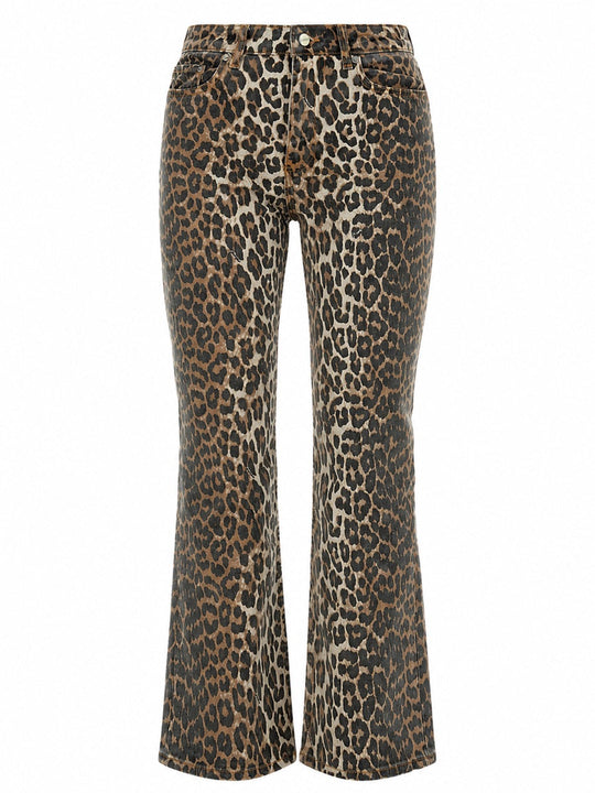 Ganni Jeans Animalier