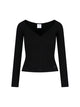 Courregès Raffia V Neck Jumper