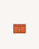 Saint Laurent Red Lamb Leather Wallet