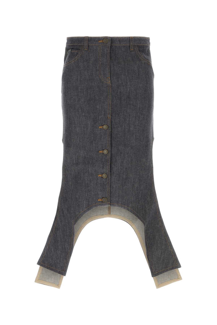Courregès Denim Skirt