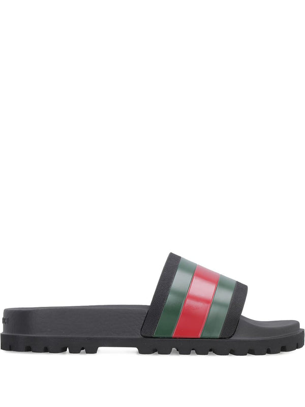 Gucci Slide Sandal With Web