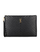 Saint Laurent Saint Laurent Cassandre Matelassé Document Holder