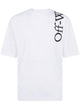 Off-White "Vertical Bookish Skate" Short Sleeves Tee